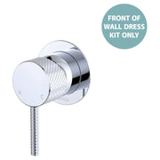 Axle Wall Mixer Dress Kit, Small Rnd Plate, Chrome