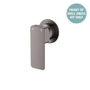 Tono Wall Mixer Dress Kit, Small Rnd Plate, Gun Metal