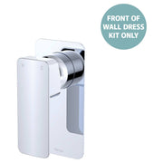 Tono Wall Mixer Dress Kit, Rect Plate, Chrome