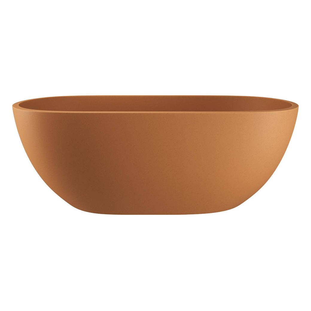 Jada 1500mm Concrete Bath, Tuscan