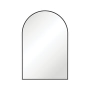 Arch Framed Mirror 600 x 900mm Matte Black