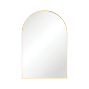 Arch Framed Mirror 600 x 900mm Urban Brass