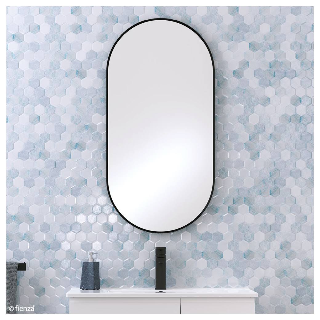 Empire 450 x 900mm Mirror Black
