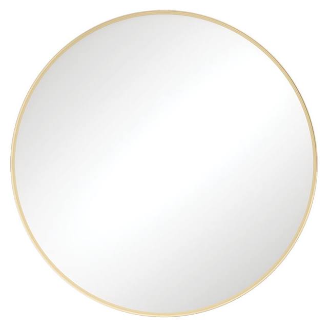 Reba Round Mirror 600mm Urban Brass