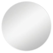 Reba Round Mirror 600mm White
