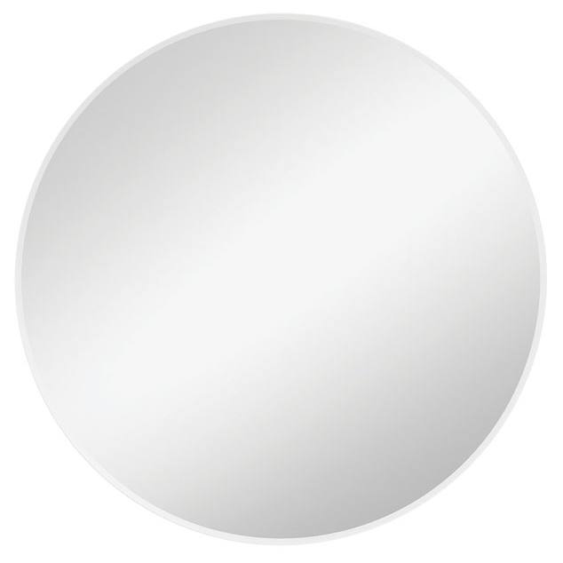 Reba Round Mirror 600mm White
