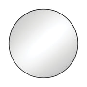 Reba Round Mirror 800mm Black