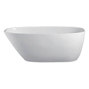 Athenia Freestanding Acrylic Bath 1700mm White Gloss