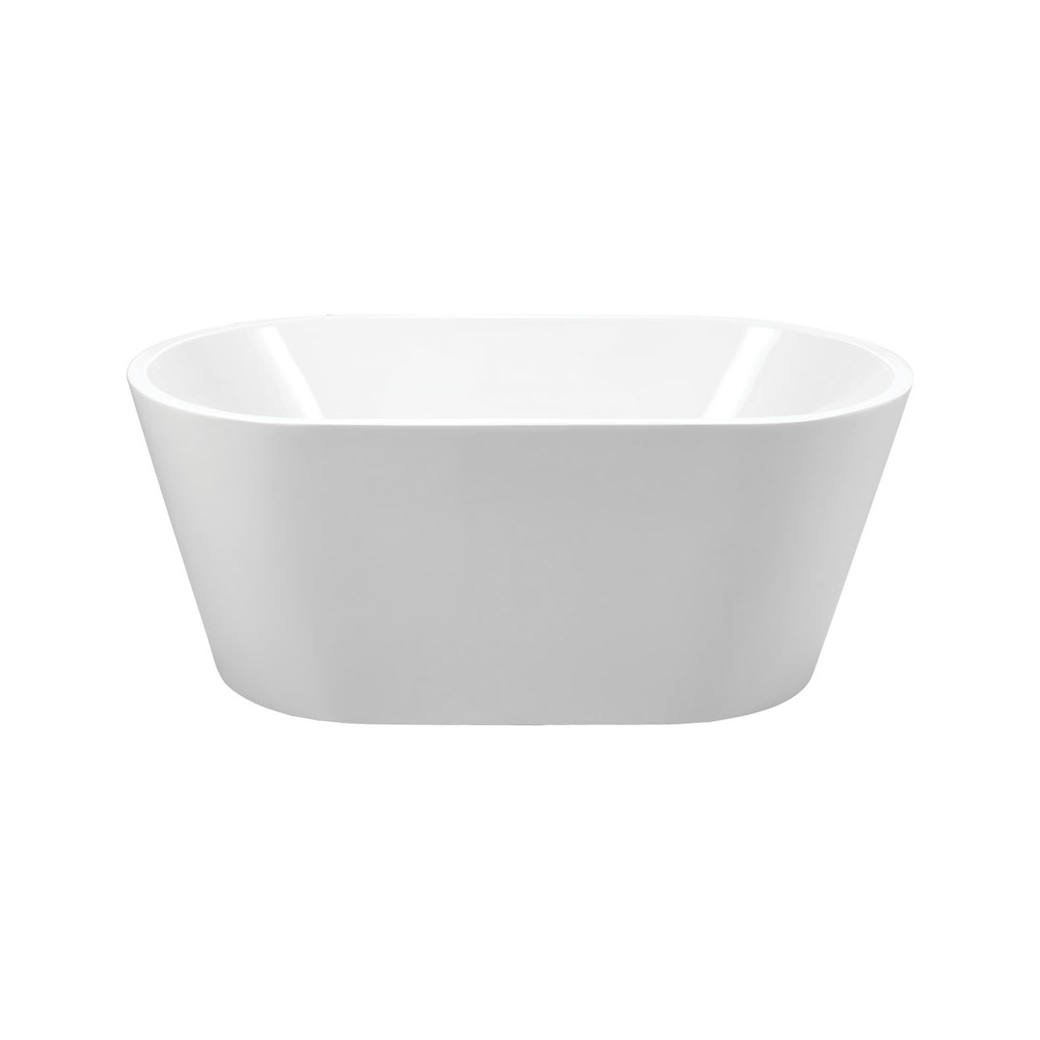 Empire Freestanding Acrylic Bath, 1400mm, Gloss White