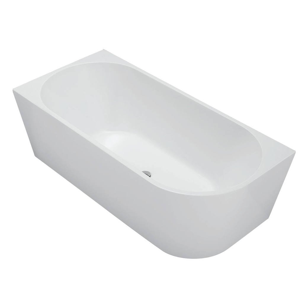 Isabella 1700m Right-Hand Acrylic Bath Gloss White