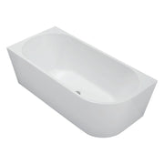 Isabella 1700m Right-Hand Acrylic Bath Gloss White