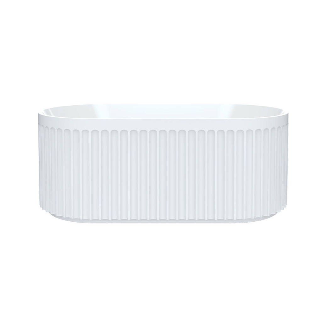 Eleanor Fluted 1500mm Freestanding Bath