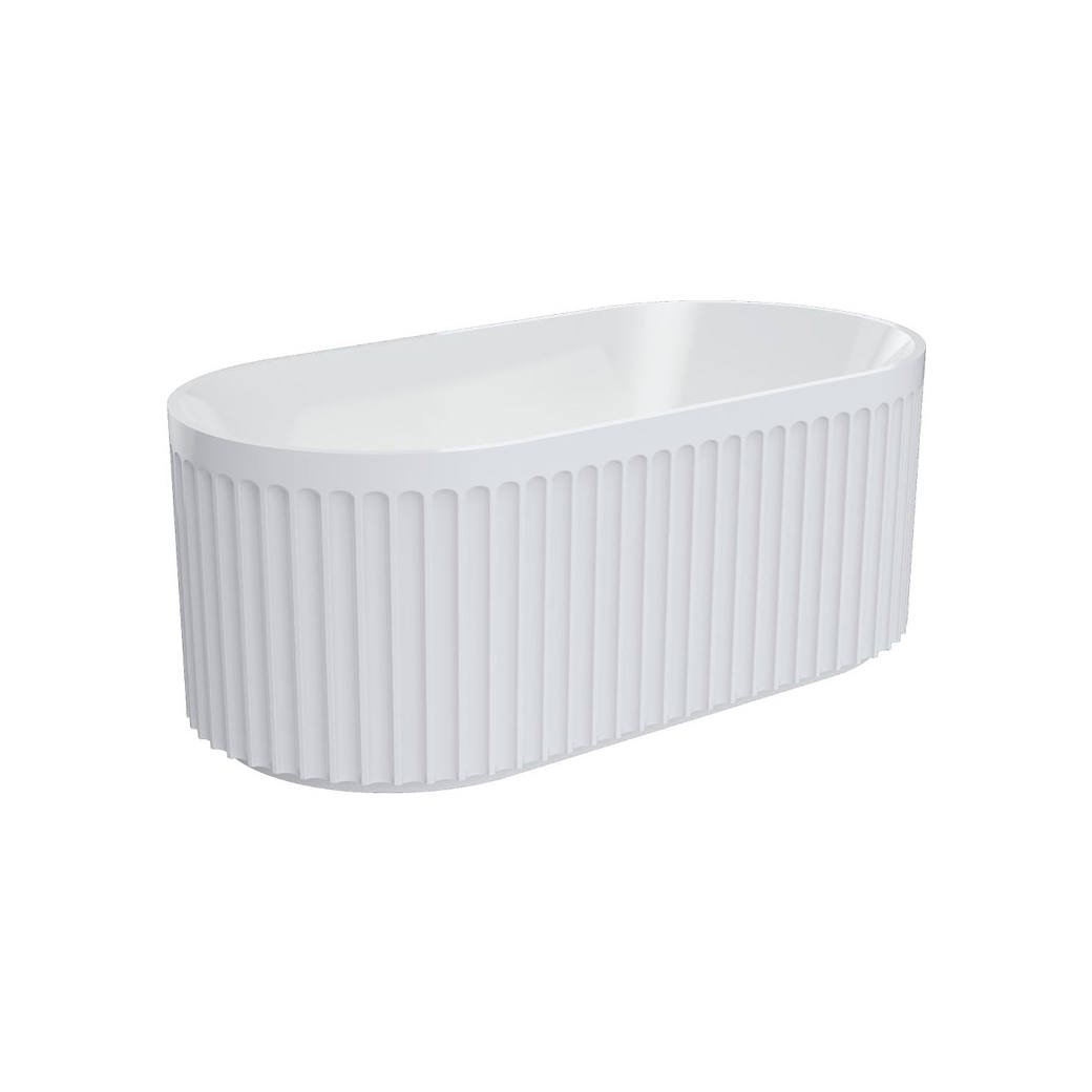 Eleanor Fluted 1500mm Freestanding Bath