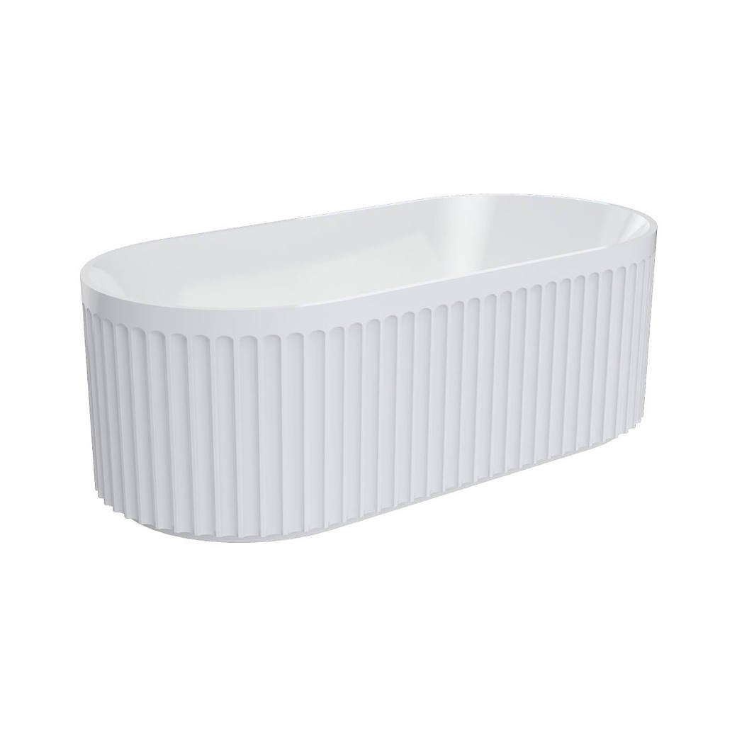 Eleanor Fluted 1700mm Freestanding Bath