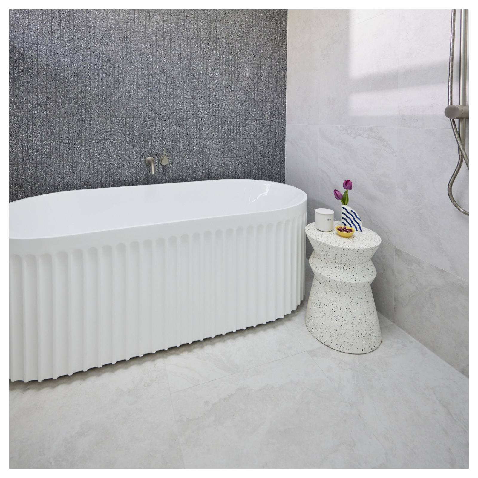 Eleanor Fluted 1700mm Freestanding Bath