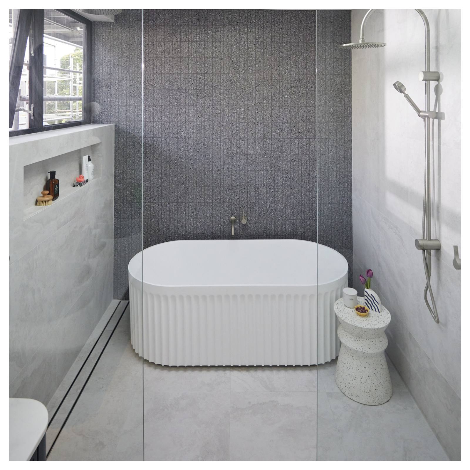 Eleanor Fluted 1700mm Freestanding Bath