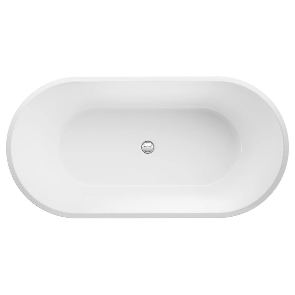 Austin Freestanding Acrylic Bath, 1500mm, Gloss White