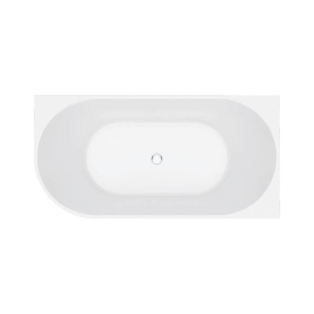 Eleanor Fluted 1500mm Left Hand Corner Bath