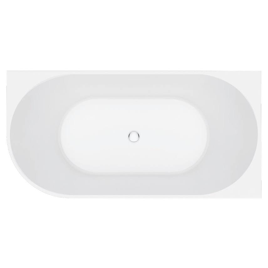 Eleanor Fluted 1500mm Left Hand Corner Bath