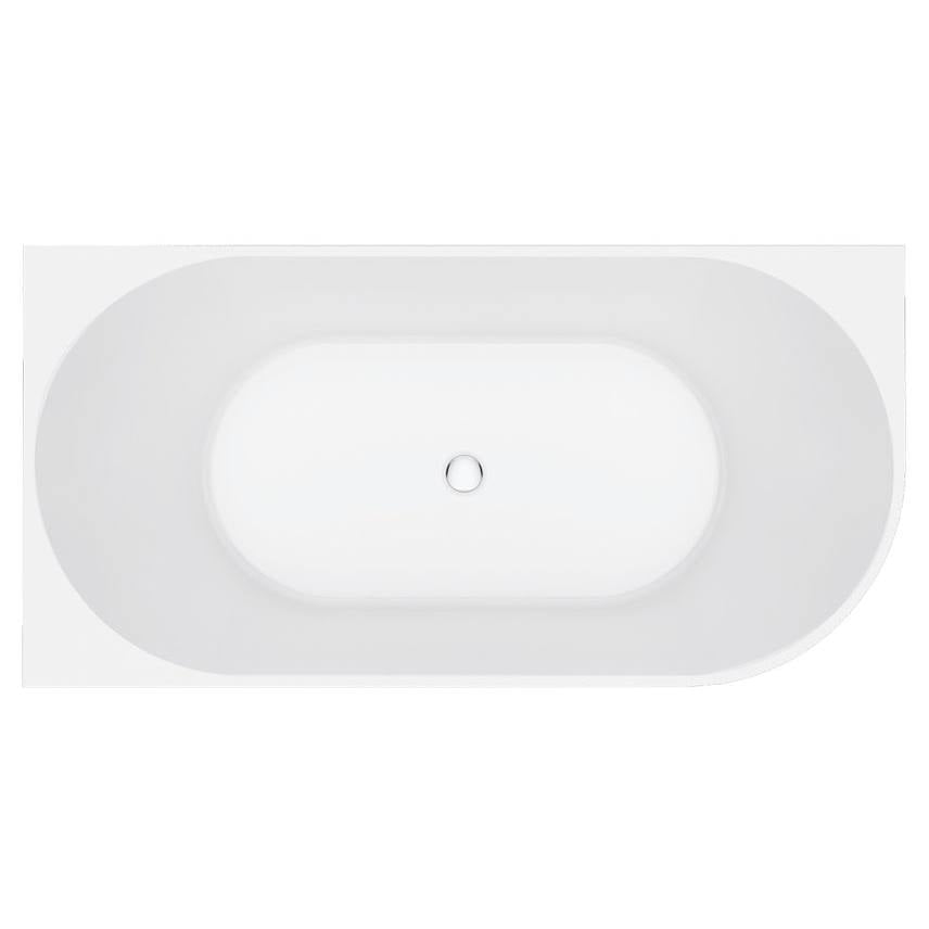 Eleanor Fluted 1500mm Right Hand Corner Bath