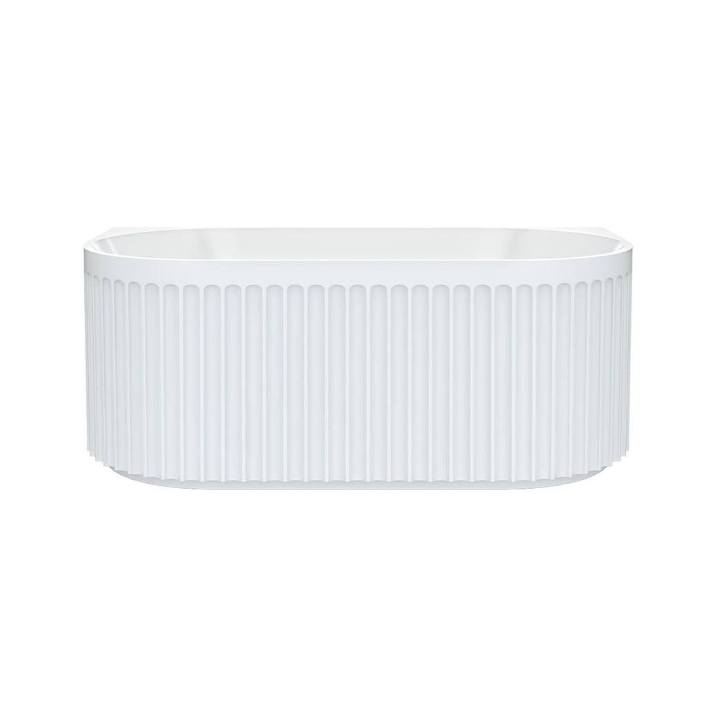 Eleanor Fluted 1500mm Back to Wall Bath