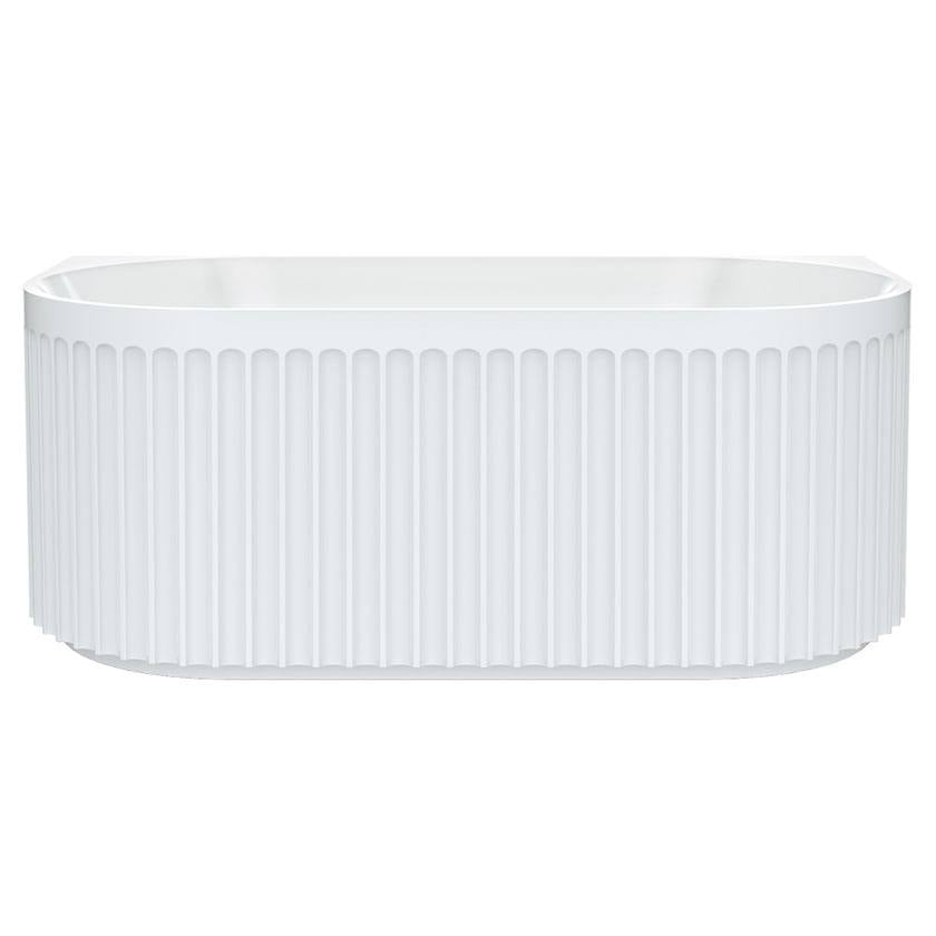 Eleanor Fluted 1500mm Back to Wall Bath