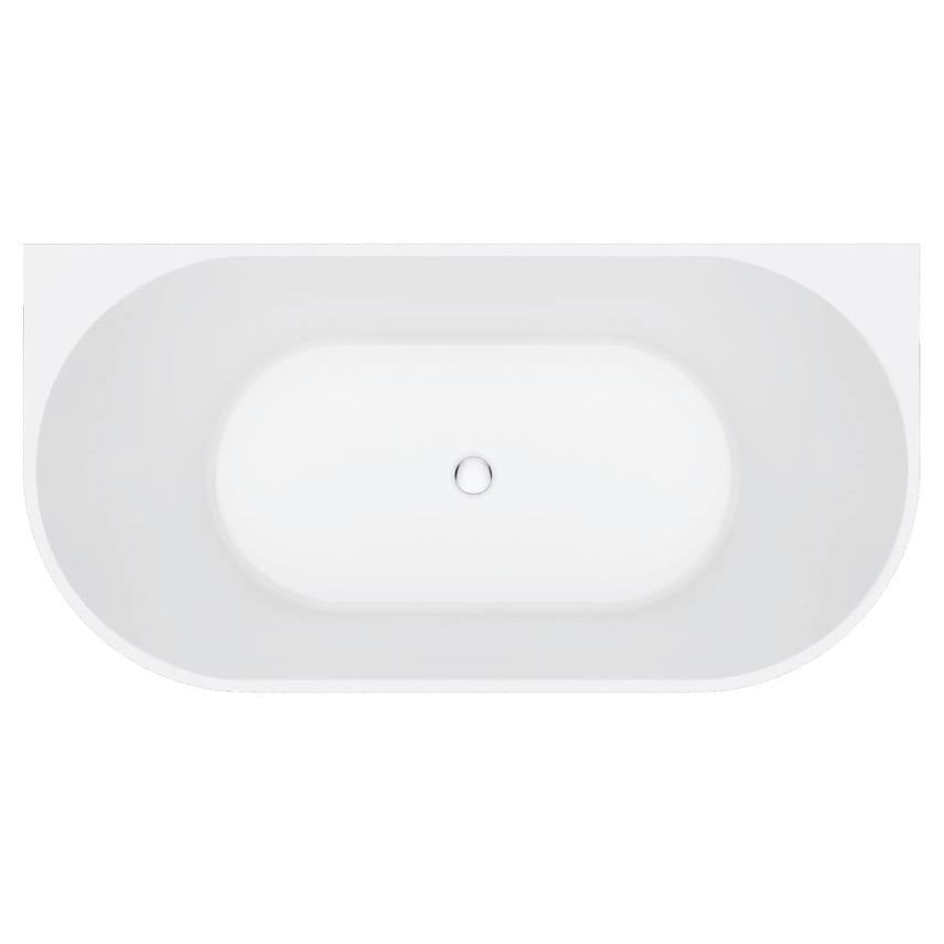 Eleanor Fluted 1500mm Back to Wall Bath