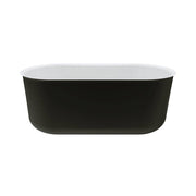 Windsor 1500 Freestanding Acrylic Bath, Matte Black