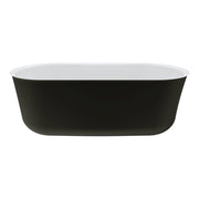 Windsor 1700 Freestanding Acrylic Bath, Matte Black
