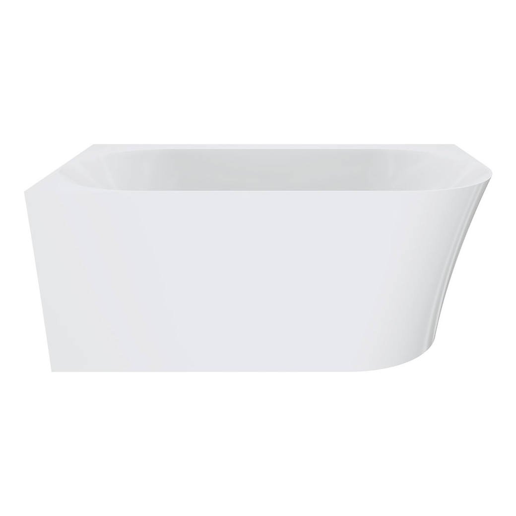 Chloe Right-Hand Acrylic Corner Bath, Gloss White