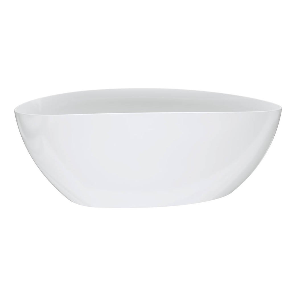 Dayo Freestanding Acrylic Bath, 1700mm, Gloss White