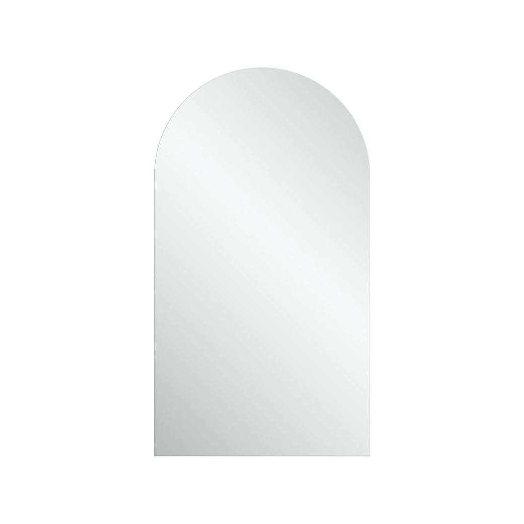 Arch Mirror 500 x 900mm Frameless