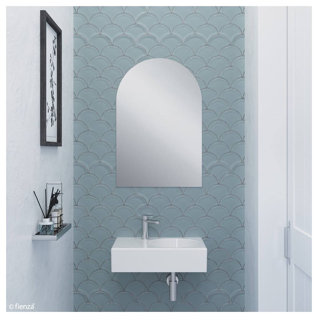 Arch Mirror 600 x 900mm Frameless