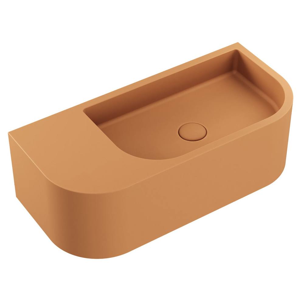 Blanca Concrete Wall Basin, Tuscan
