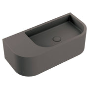 Blanca Concrete Wall Basin, Warm Grey