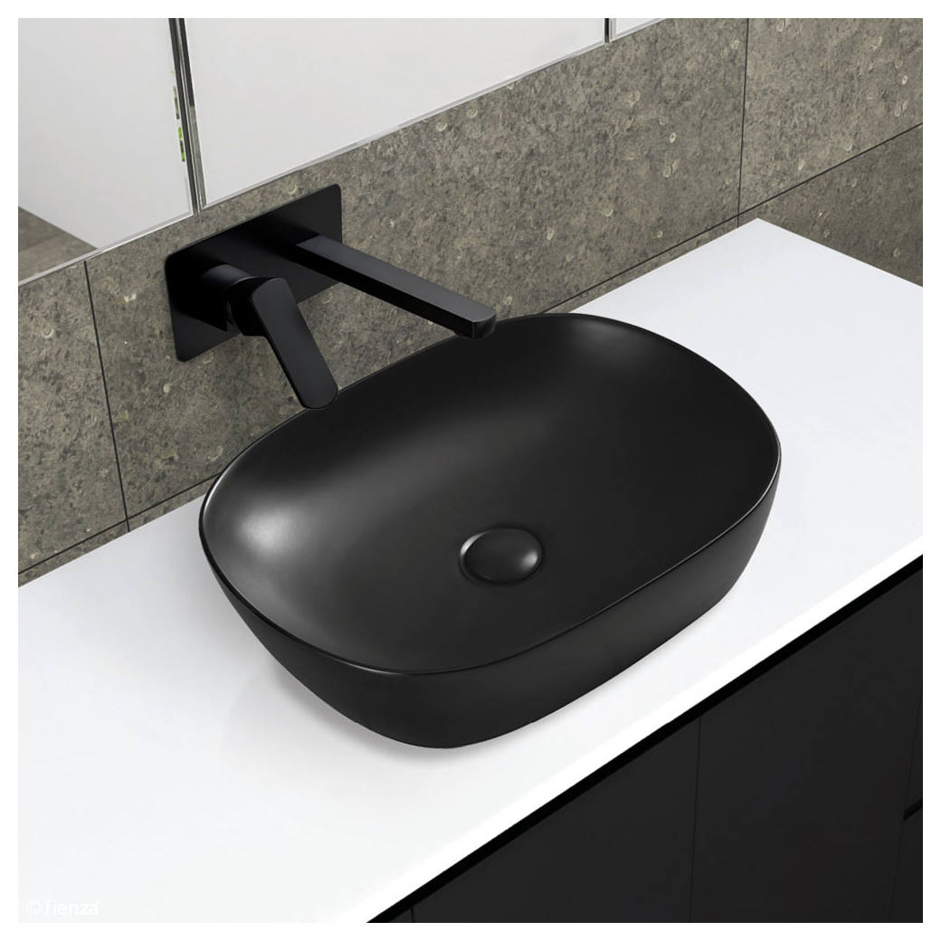 Koko 465 Above Counter Basin, Matte Black