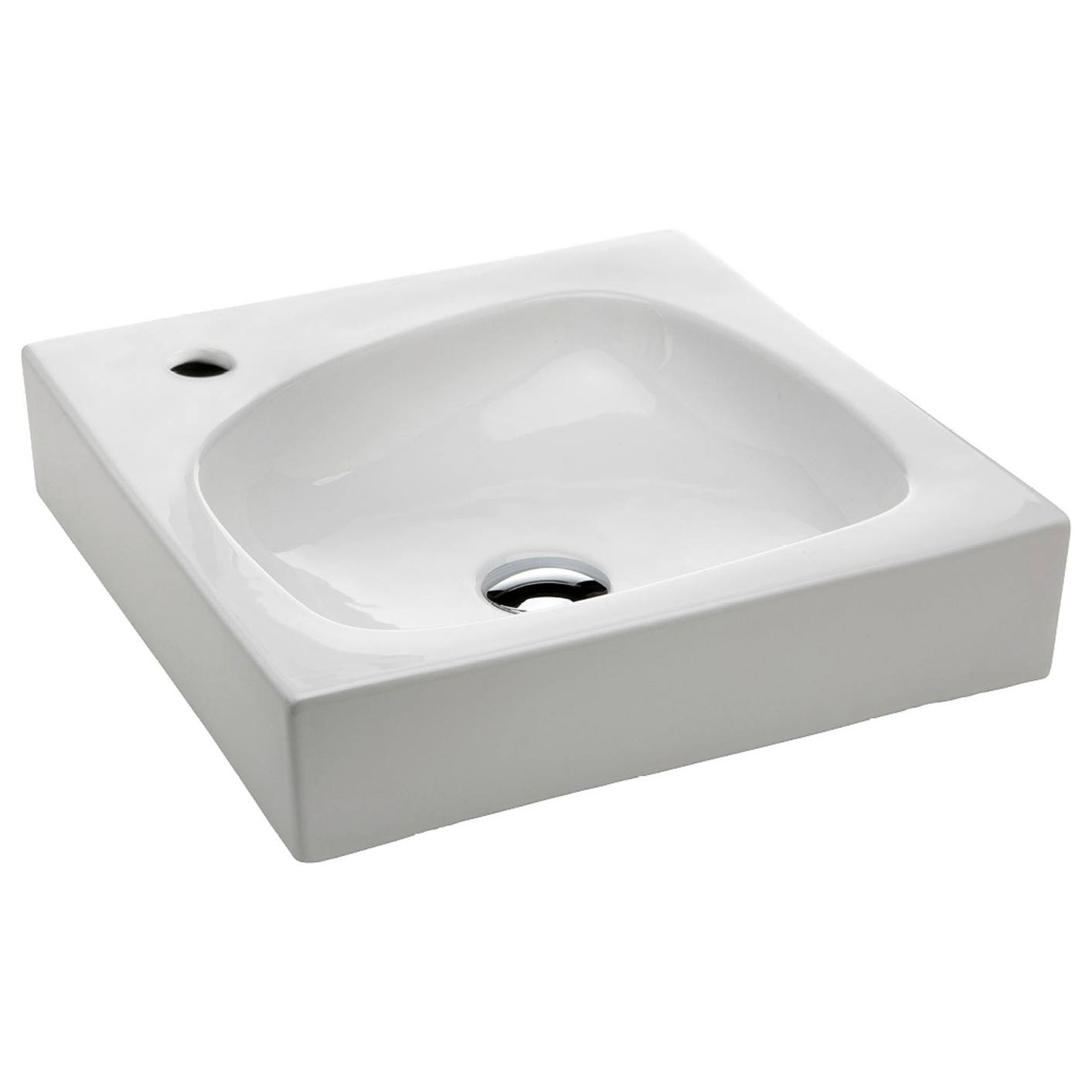 Raine Above Counter Basin, Gloss White