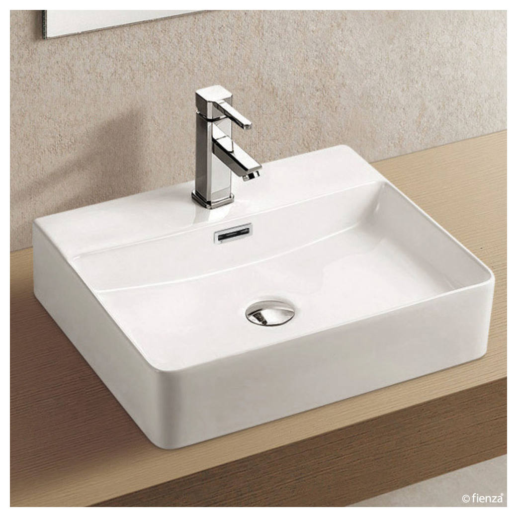 Petra Above Counter Basin, 1TH, Gloss White