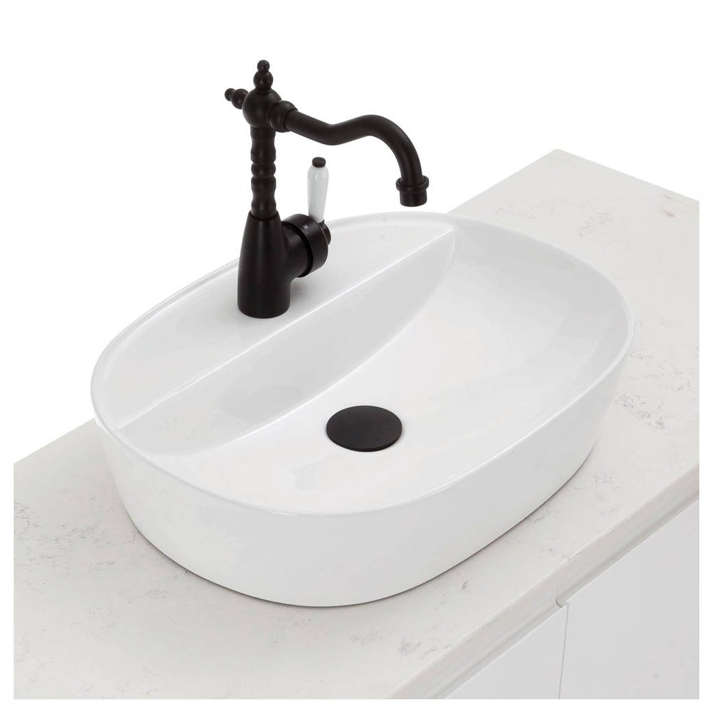 Chica 500 Above Counter Basin, Gloss White