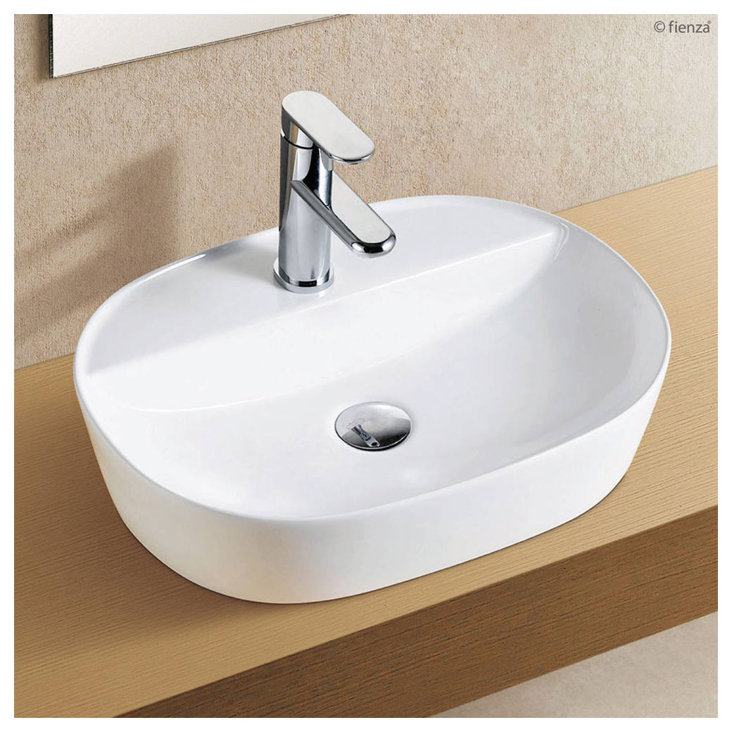 Chica 500 Above Counter Basin, Gloss White
