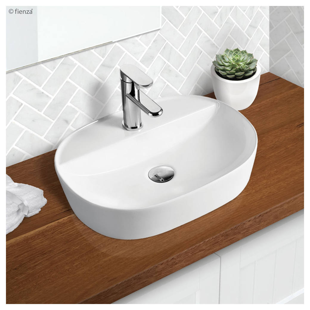 Chica 500 Above Counter Basin, Gloss White