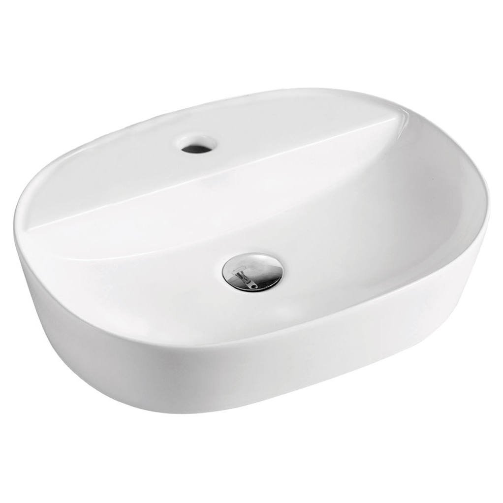 Chica 500 Above Counter Basin, Gloss White