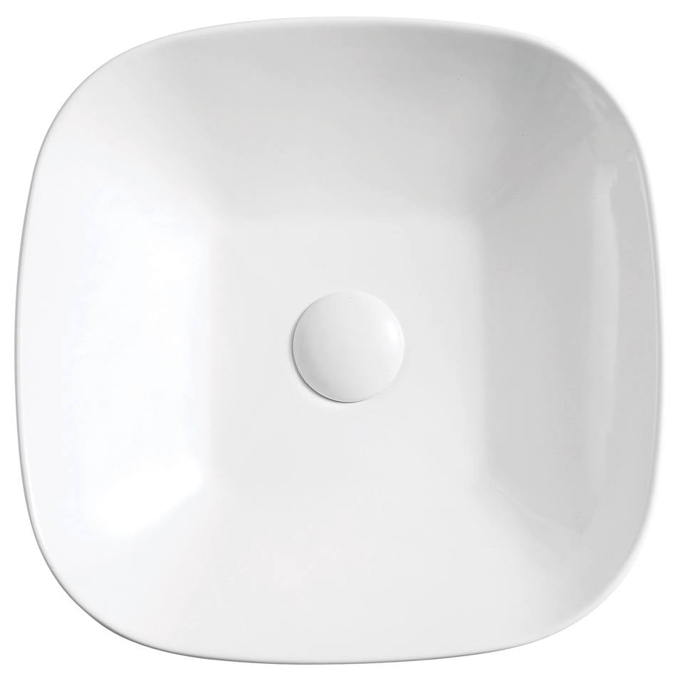 Chloe Above Counter Basin, Gloss White