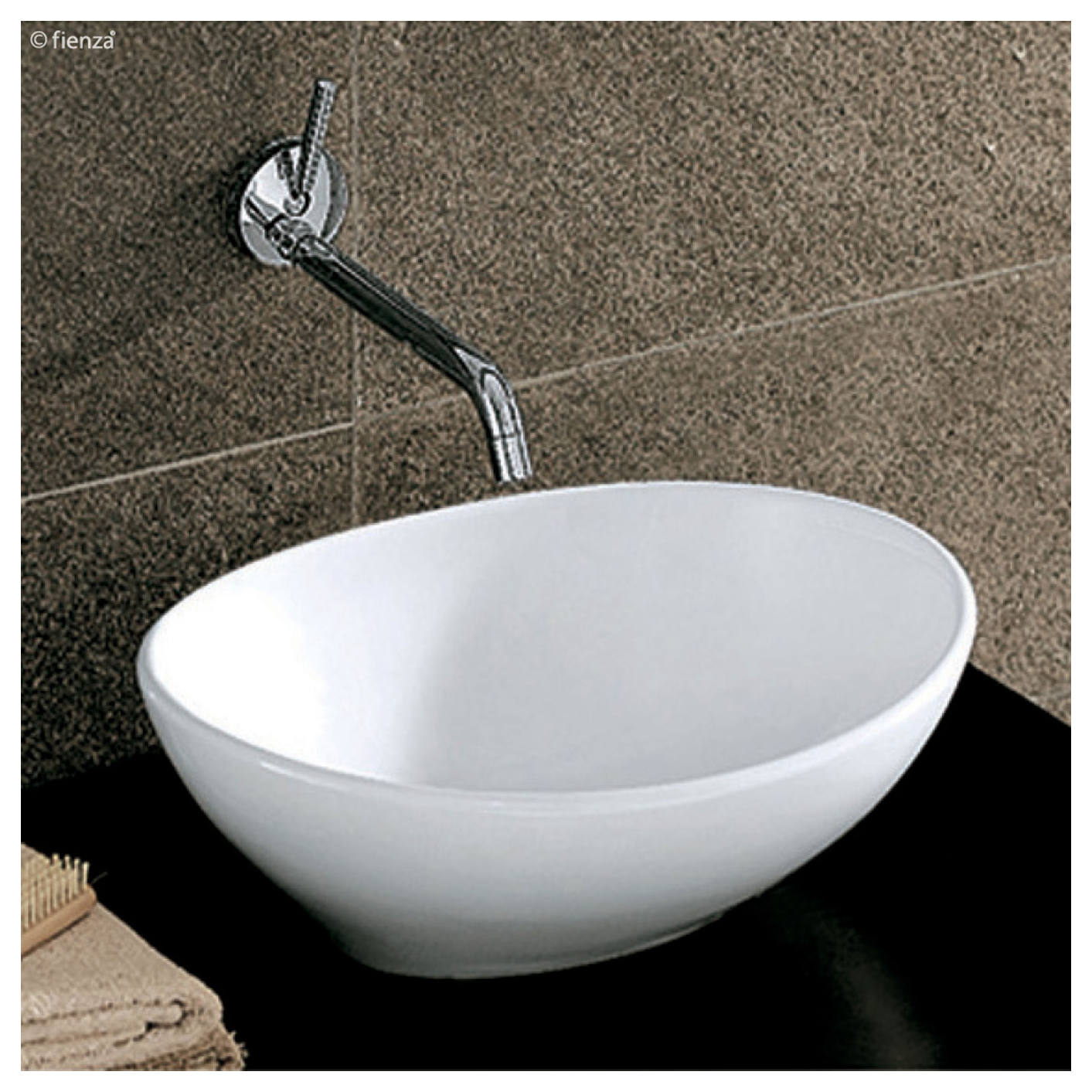 Paola Above Counter Basin, Gloss White