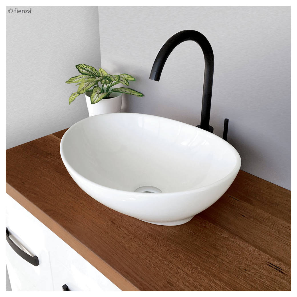Paola Above Counter Basin, Gloss White