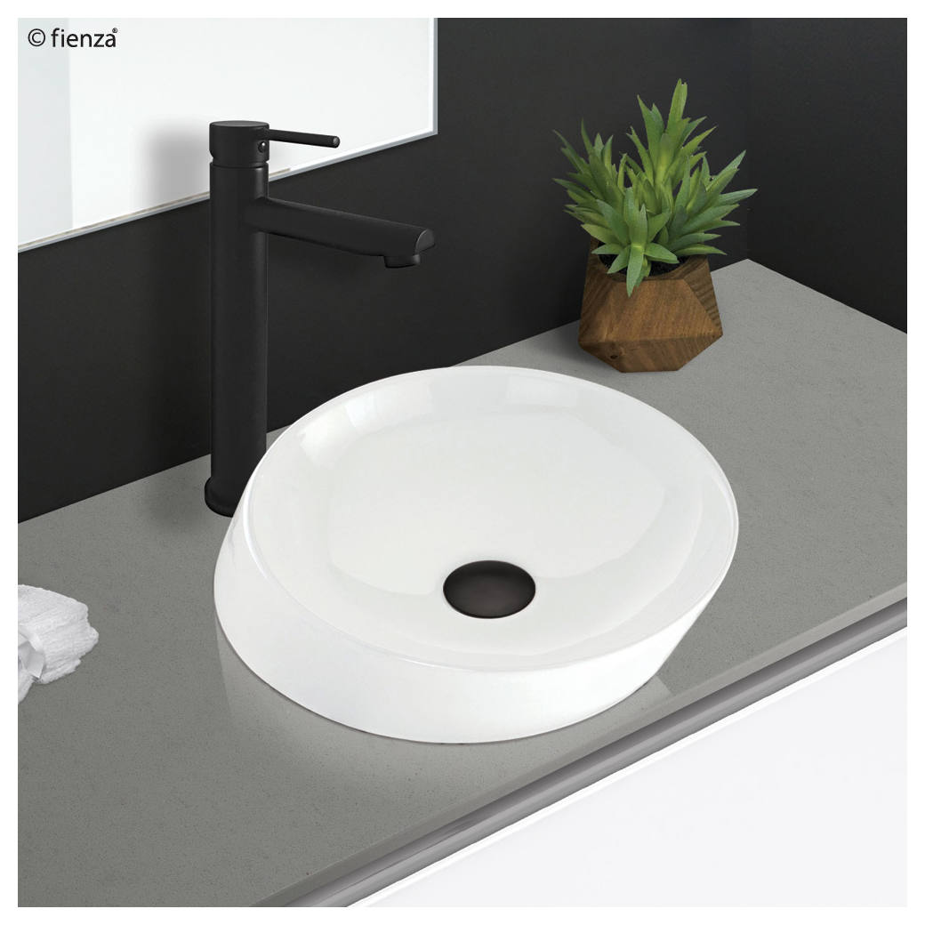Alix Above Counter Basin, Gloss White