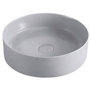 Reba Above Counter Basin, Matte Light Grey