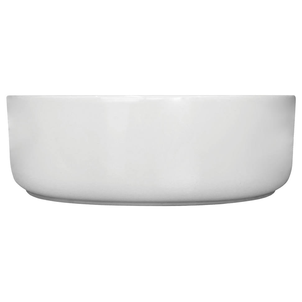 Reba Above Counter Basin, Matte White