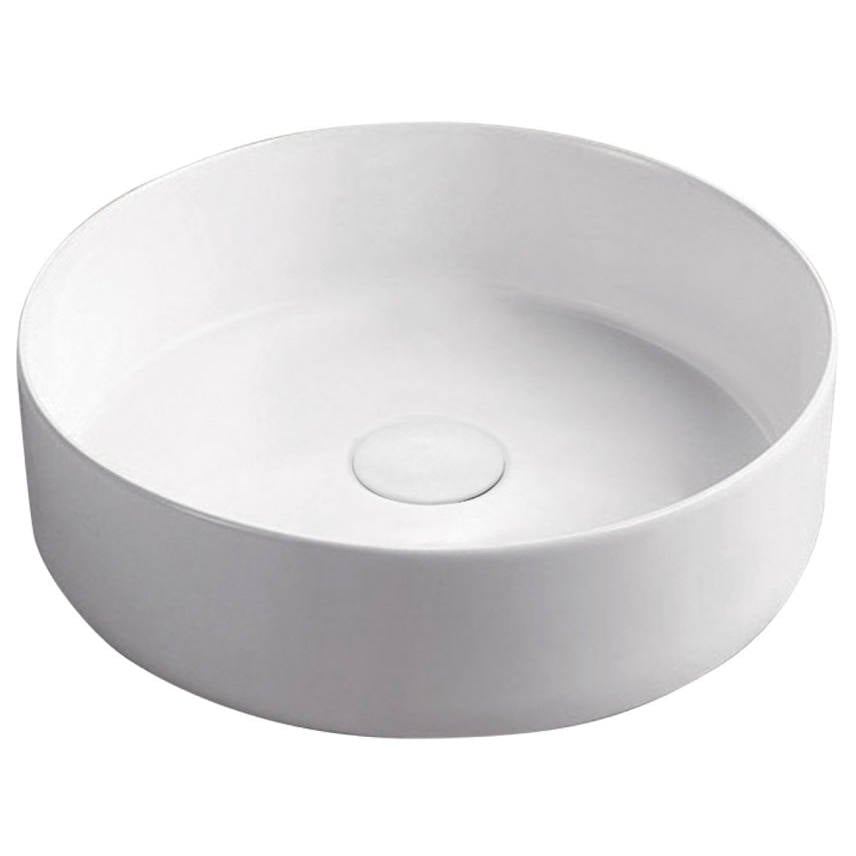 Reba Above Counter Basin, Matte White