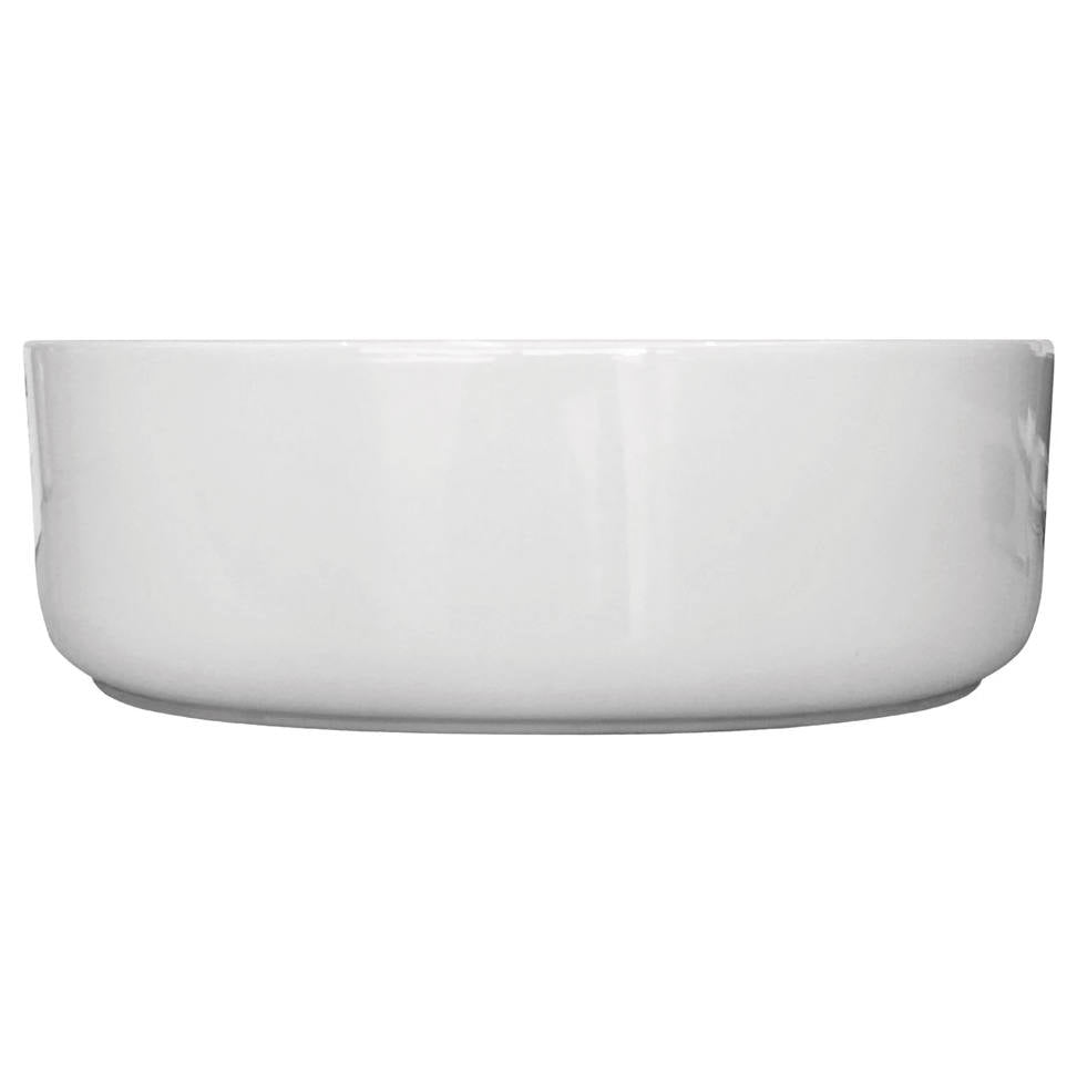 Reba Above Counter Basin, Gloss White